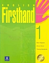 English Firsthand (Audio CD)