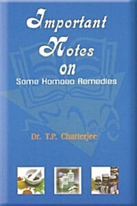 Important Notes on Homeo Remedies (Paperback)