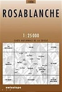 Rosablanche (Sheet Map)