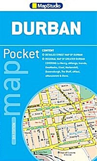 DURBAN POCKET TOURIST MAP GPS RV R MS