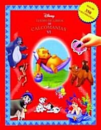 Disney Calcomanias / Disney Sticker Book Treasury VI (Paperback, ACT, CSM, Set)
