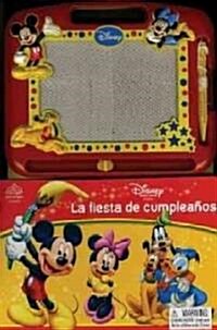 La fiesta de cumpleanos / Drawing with Mickey! (Board Book, Toy)