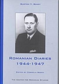 Romanian Diaries, 1944-1947 (Hardcover)