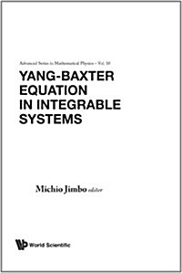 Yang-Baxter Equation In... (V10) (Paperback)