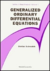 Generalized Ordinary Differential Equations (Hardcover)