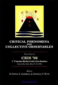 Critical Phenomena and Collective Observables (Hardcover)