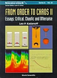 From Order to Chaos II, Essays: Critical, Chaotic and Otherwise (Hardcover)