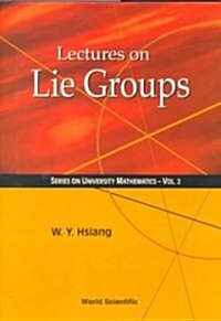 Lectures on Lie Groups (Hardcover)