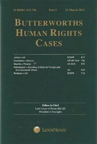 Butterworths human rights cases