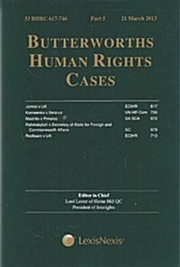 Butterworths Human Rights Cases Set (Pamphlet)
