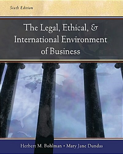 Legal, Ethical and International Environment of Business (Paperback, 6 International ed)
