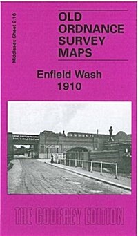 Enfield Wash 1910 : Middlesex Sheet 02.16 (Sheet Map, folded)