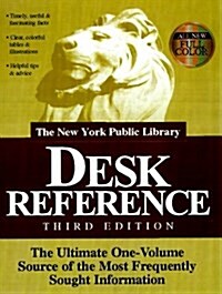 The New York Public Library Desk Reference (Hardcover, 3 Sub)
