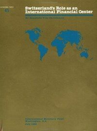Switzerland's role as an international financial center
