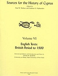 English Texts: British Period to 1900 (Paperback)