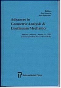 Advances in Geometric Analysis and Continuum Mechanics (Hardcover)
