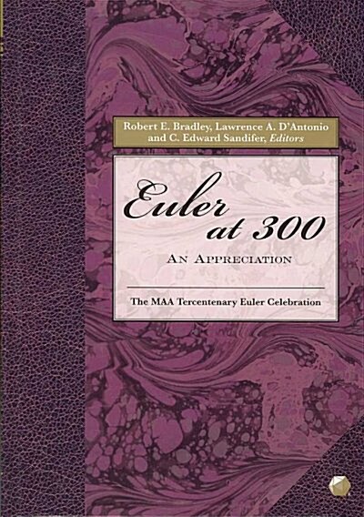 Euler at 300: An Appreciation (Hardcover)