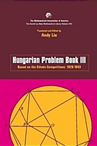 Hungarian Problem Book III (Paperback)