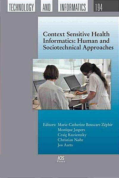 Context Sensitive Health Informatics (Hardcover, 1st)