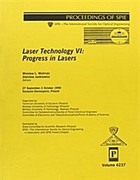 Laser Technology VI (Paperback)