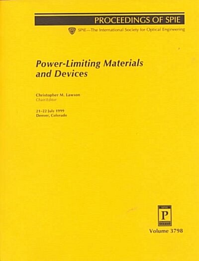 Power-Limiting Materials and Devices (Paperback)