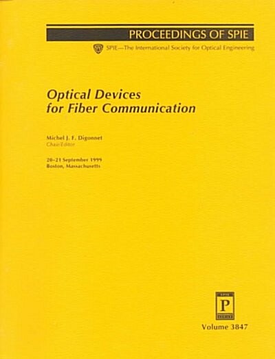 Optical Devices for Fiber Communication (Paperback)