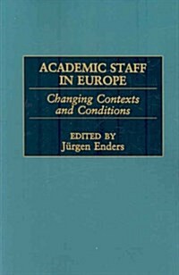 Academic Staff in Europe (Paperback)