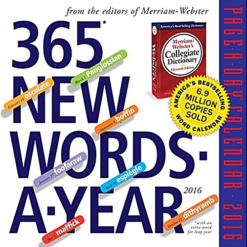 365 New Words-A-Year (Daily, 2016)