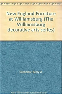 New England Furniture at Williamsburg (Paperback, ABRIDGED)