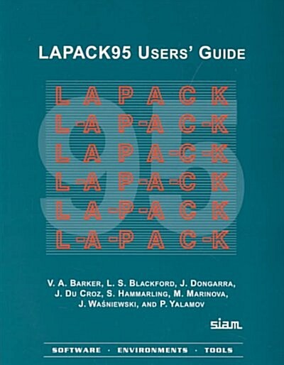 Lapack95 Users Guide (Paperback)