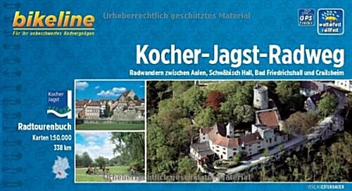 Kocher-Jagst-Radweg Radwandern Zwischen Aalen, Schwabisch Hall, Neckar : BIKE.245 (Sheet Map, folded, 7 Rev ed)