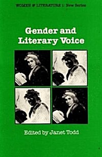 Gender and Literary Voice (Hardcover)