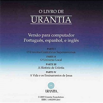 O Livro De Urantia/the Urantia Book (CD-ROM)