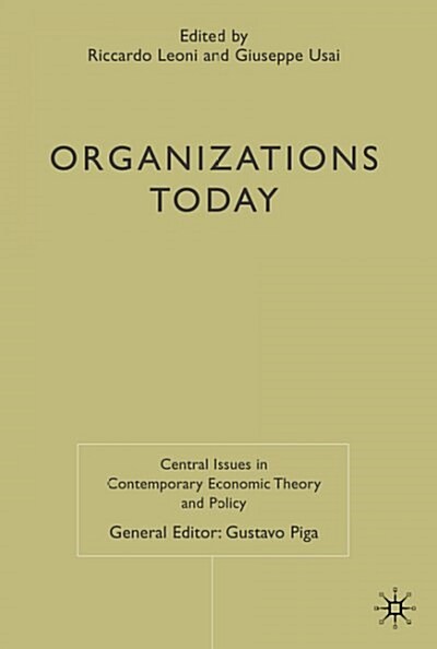 Organizations Today (Hardcover)