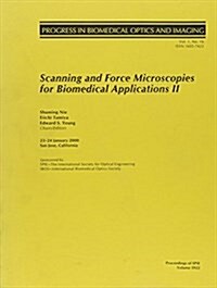 Scanning and Force Microscopies for Biomedical Applications II (Paperback)