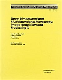 Three-Dimensional and Multidimensional Microscopy (Paperback)