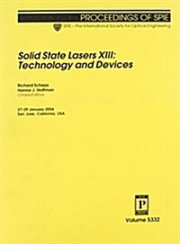 Solid State Lasers Xiii (Paperback)