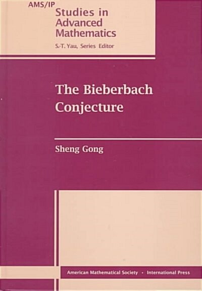 The Bieberbach Conjecture (Hardcover)