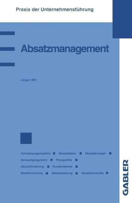 Absatzmanagement (Paperback, 1994)