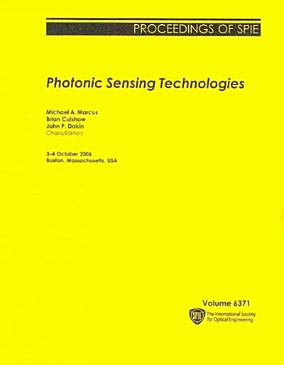 Photonic Sensing Technologies (Paperback)