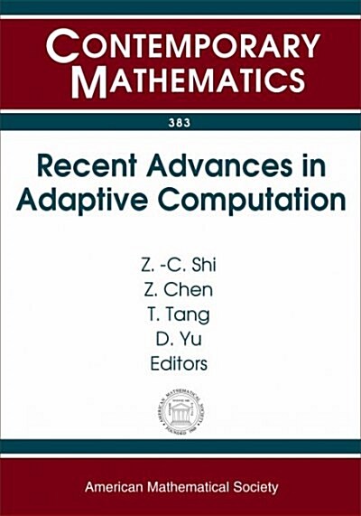 Recent Advances in Adaptive Computation (Hardcover)
