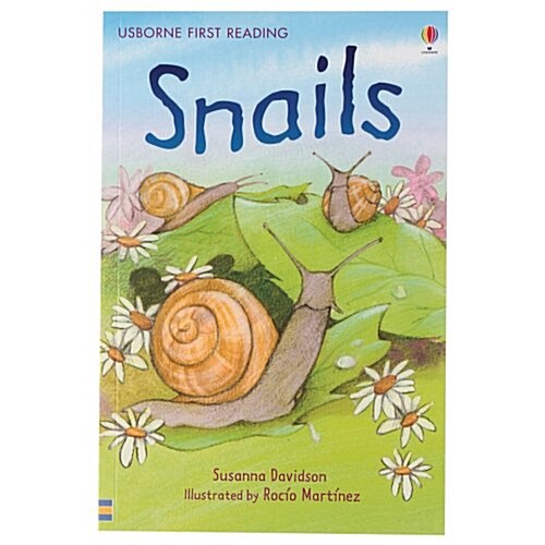 [중고] Usborne First Reading 2-19 : Snails (Paperback)