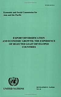 Export Diversification And Economic Growth (Paperback)