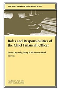 Roles and Responsibilities of the Chief Financial Officer (Paperback)