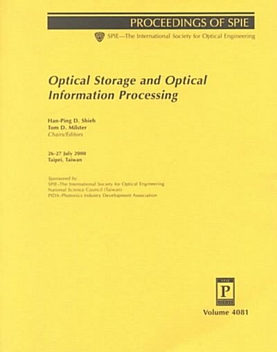 Optical Storage and Optical Information Processing (Paperback)