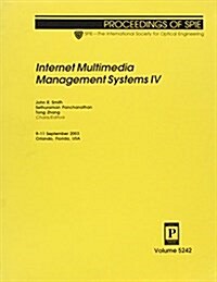 Internet Multimedia Management Systems IV (Paperback)