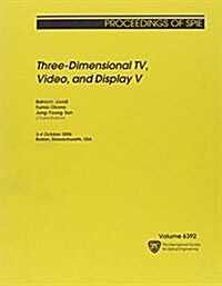 Three-dimensional TV, Video, and Display V (Paperback)