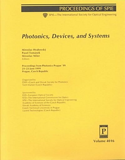 Photonics, Devices, and Systems (Paperback)