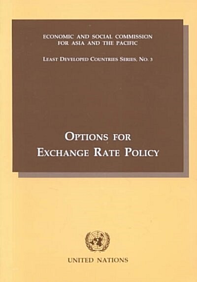 Options for Exchange Rate Policy (Paperback)