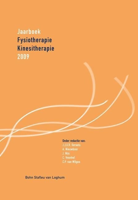 Jaarboek Fysiotherapie Kinesitherapie 2009 (Paperback)